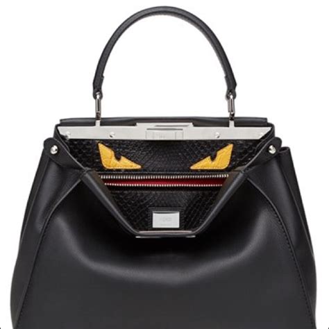 fendi monster logo|fendi peekaboo monster.